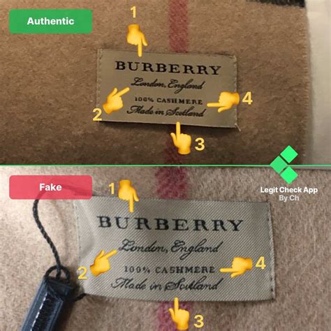 burberry touch fake vs real|how to authenticate burberry.